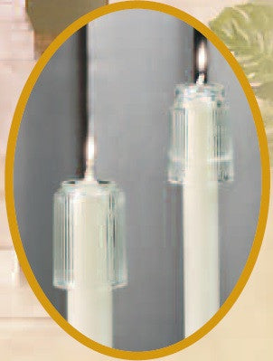 3" Heat Resistant Glass Follower