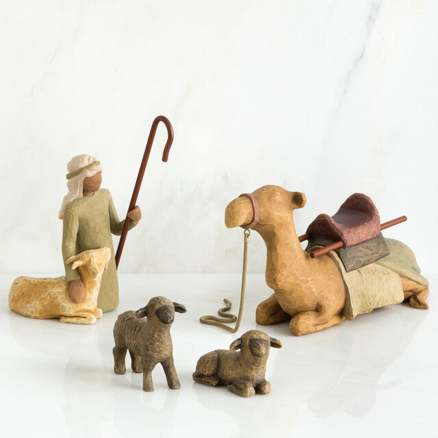 Classic Nativity | Shepherd And Stable Animals
