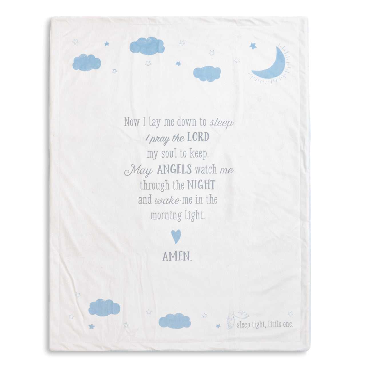 Goodnight Prayer Blanket - Blue