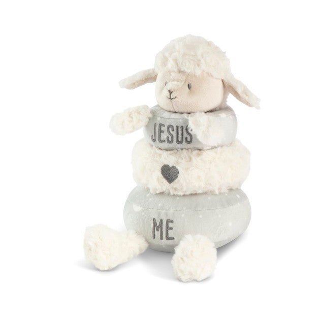 Stackable Plush - Jesus Loves Me Lamb