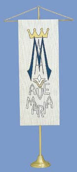 Banner Stand, Chain Style