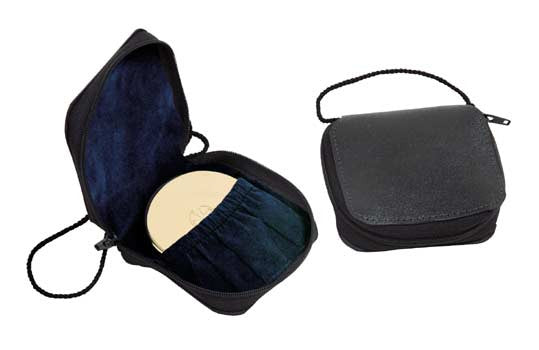 Burse with Zipper, Leather. K3148