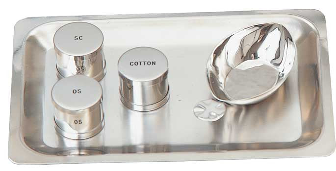 Baptismal Set, Stainless Steel