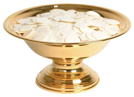 Ciborium Bowl, Gold Plated