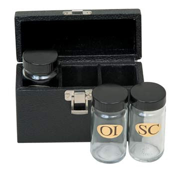Sacristy Oil Set, Glass