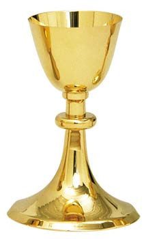Chalice and Paten, Gold Plated