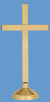 Altar Cross, Brass