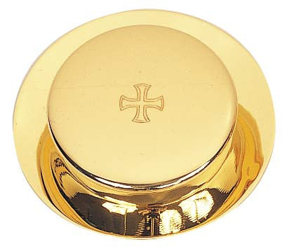 Pyx and Burse, Gold Plated