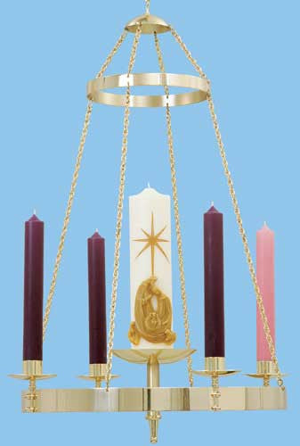 Advent Wreath, Hanging