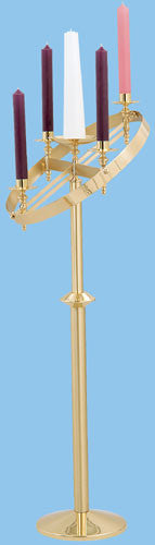 Advent Wreath with Adjustable Top