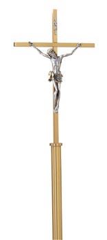 Processional Crucifix, Brass