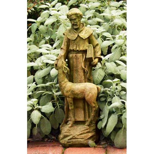 St. Francis with deer