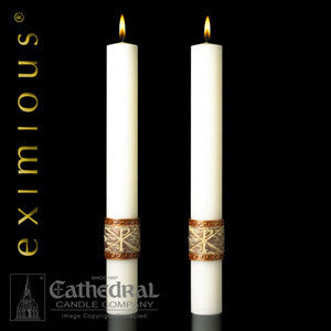 eximious Complementing Altar Candles Luke 24