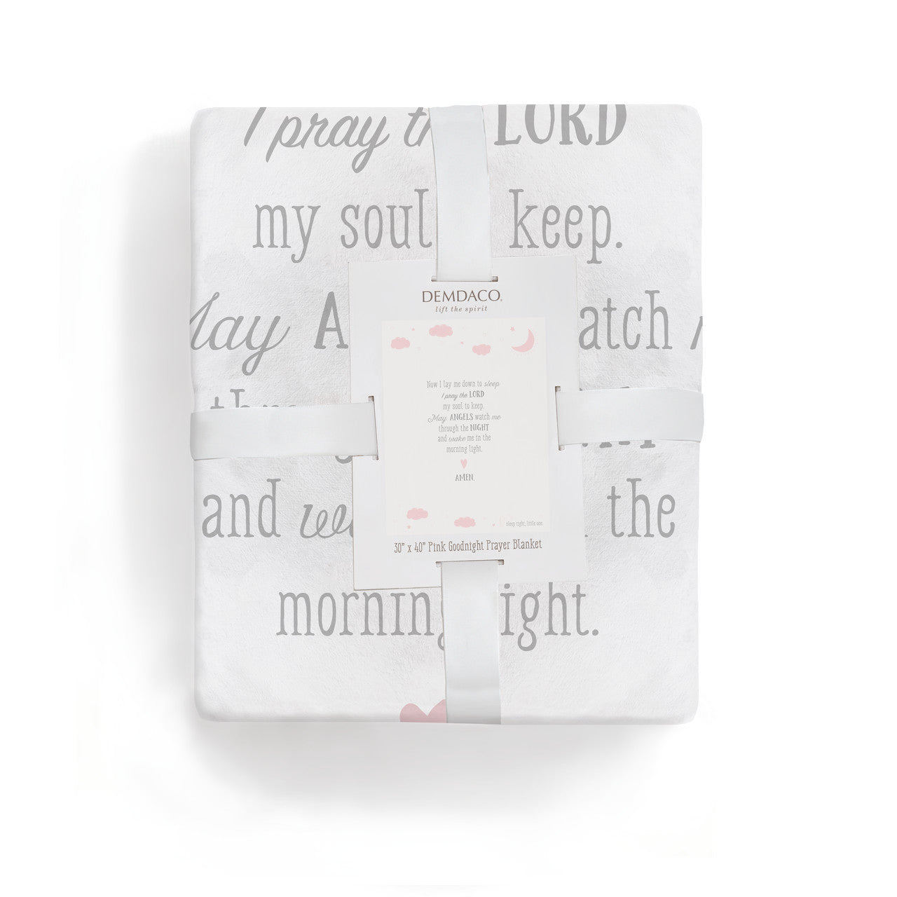 Goodnight Prayer Blanket - Pink
