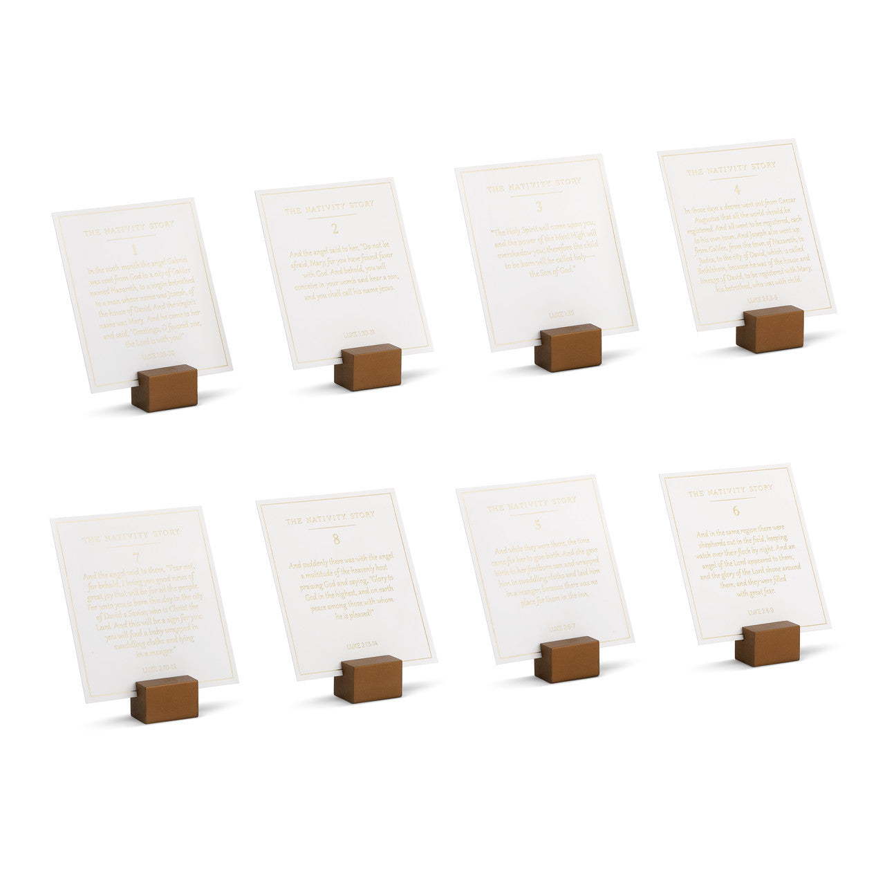 Nativity Story Cards Set