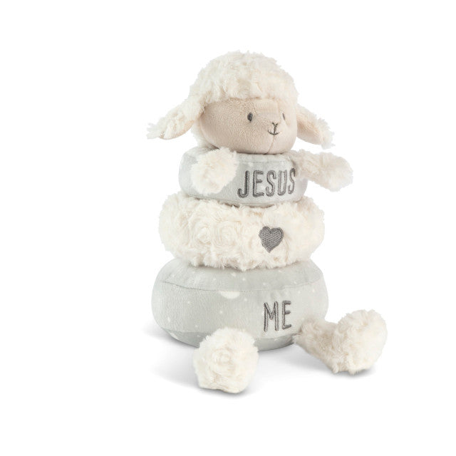 Stackable Plush - Jesus Loves Me Lamb