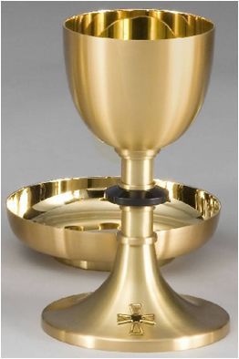 Chalice And Bowl Paten Set