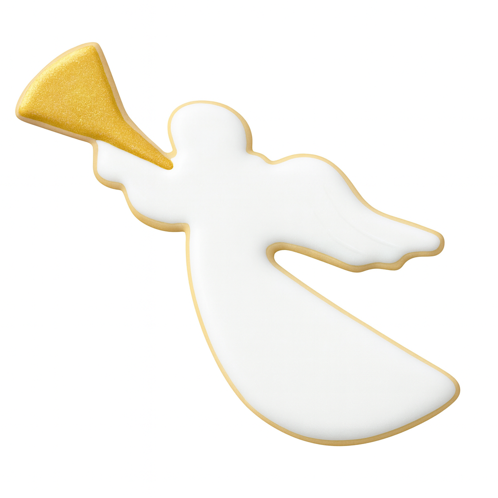 Angel Gabriel Cookie Cutter 4.25"