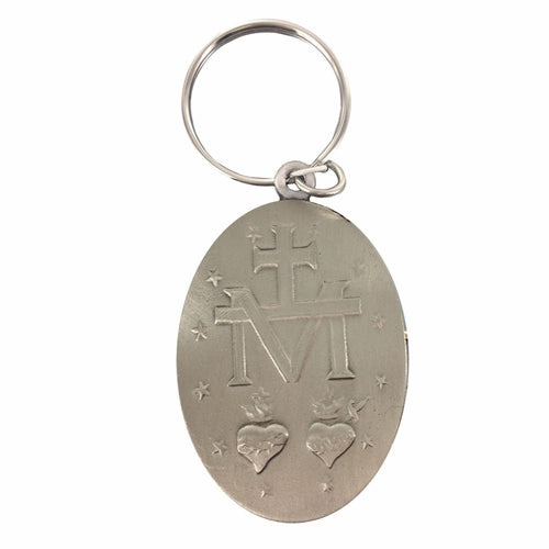 Oval Miraculous Key Chain