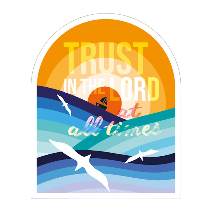Trust Vinyl Sticker
