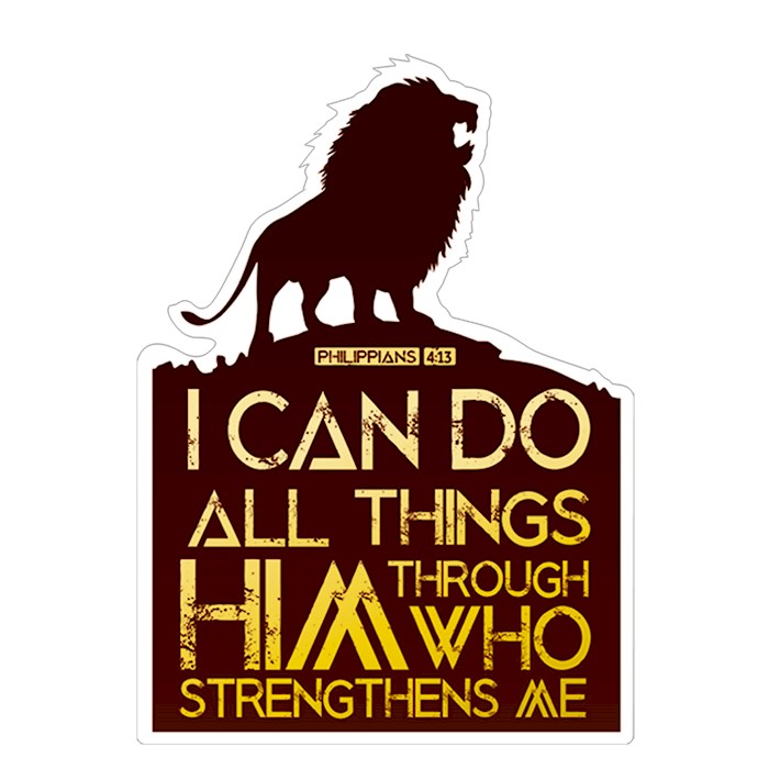 I can Vinyl Sticker