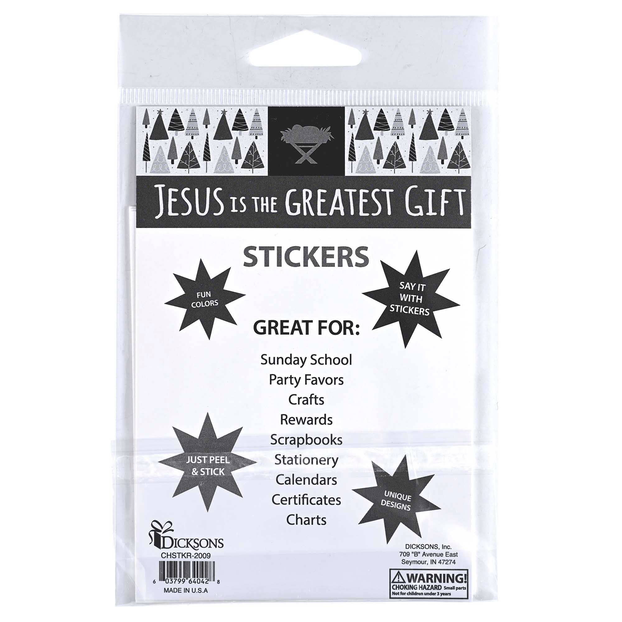 Sticker Sheets Jesus The Greatest Gift