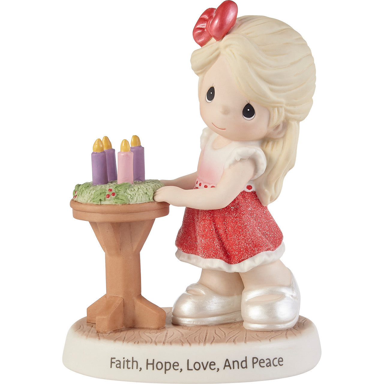 Girl with Advent Wreath