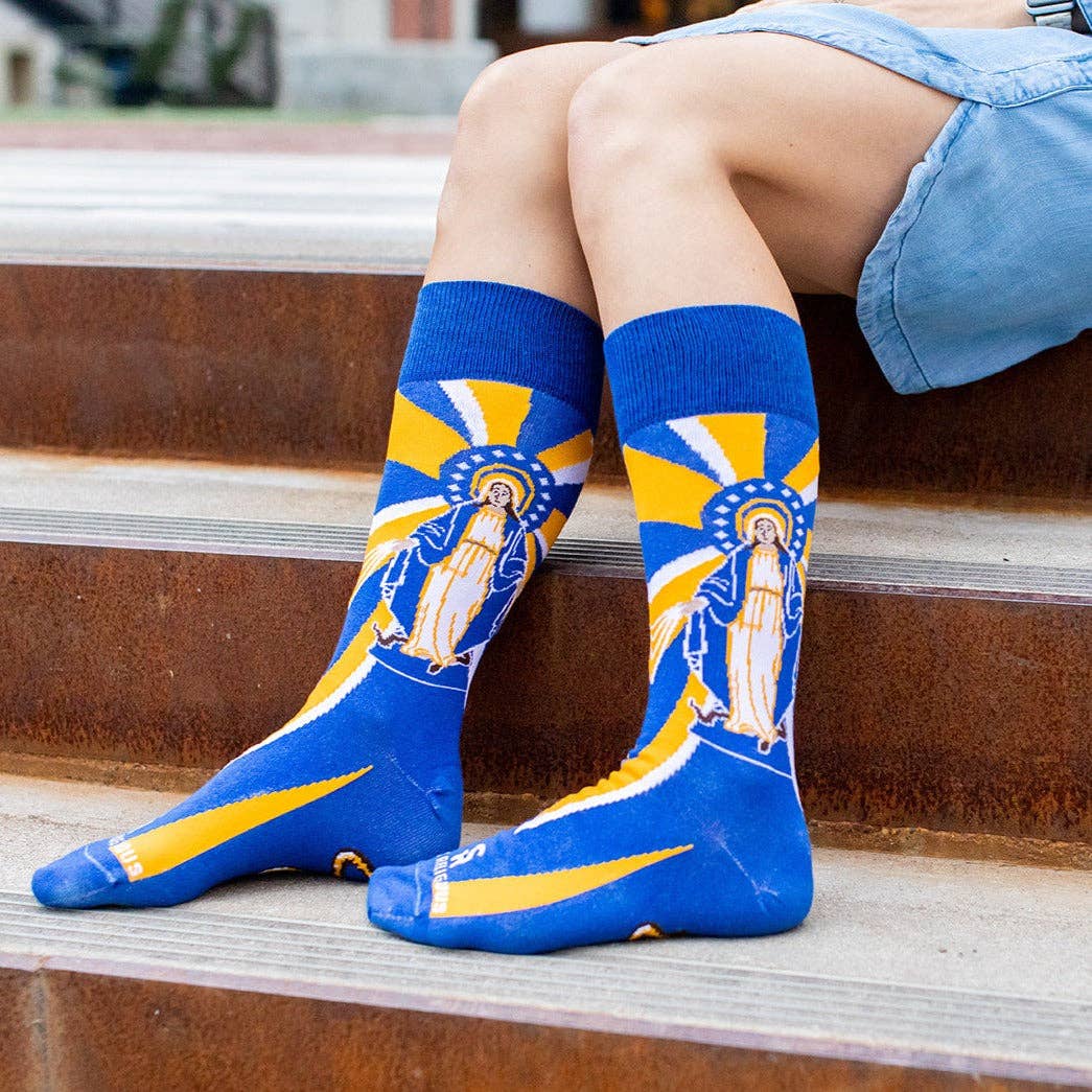 Our Lady of Grace Adult Socks