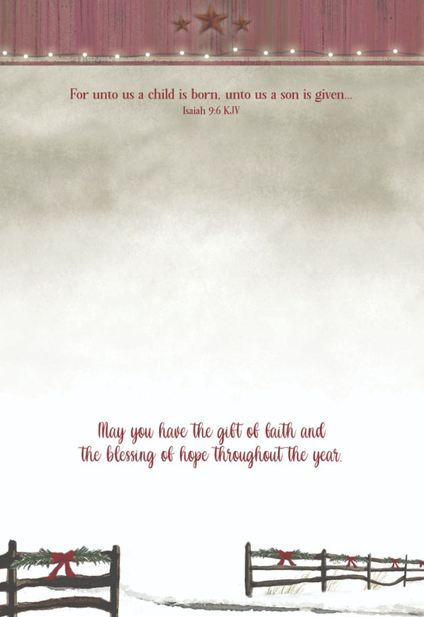 Shared Blessing Country Boxed Christmas Cards