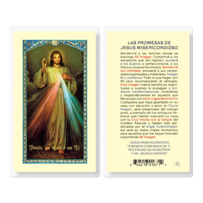 Promesas Jesus Misericordioso