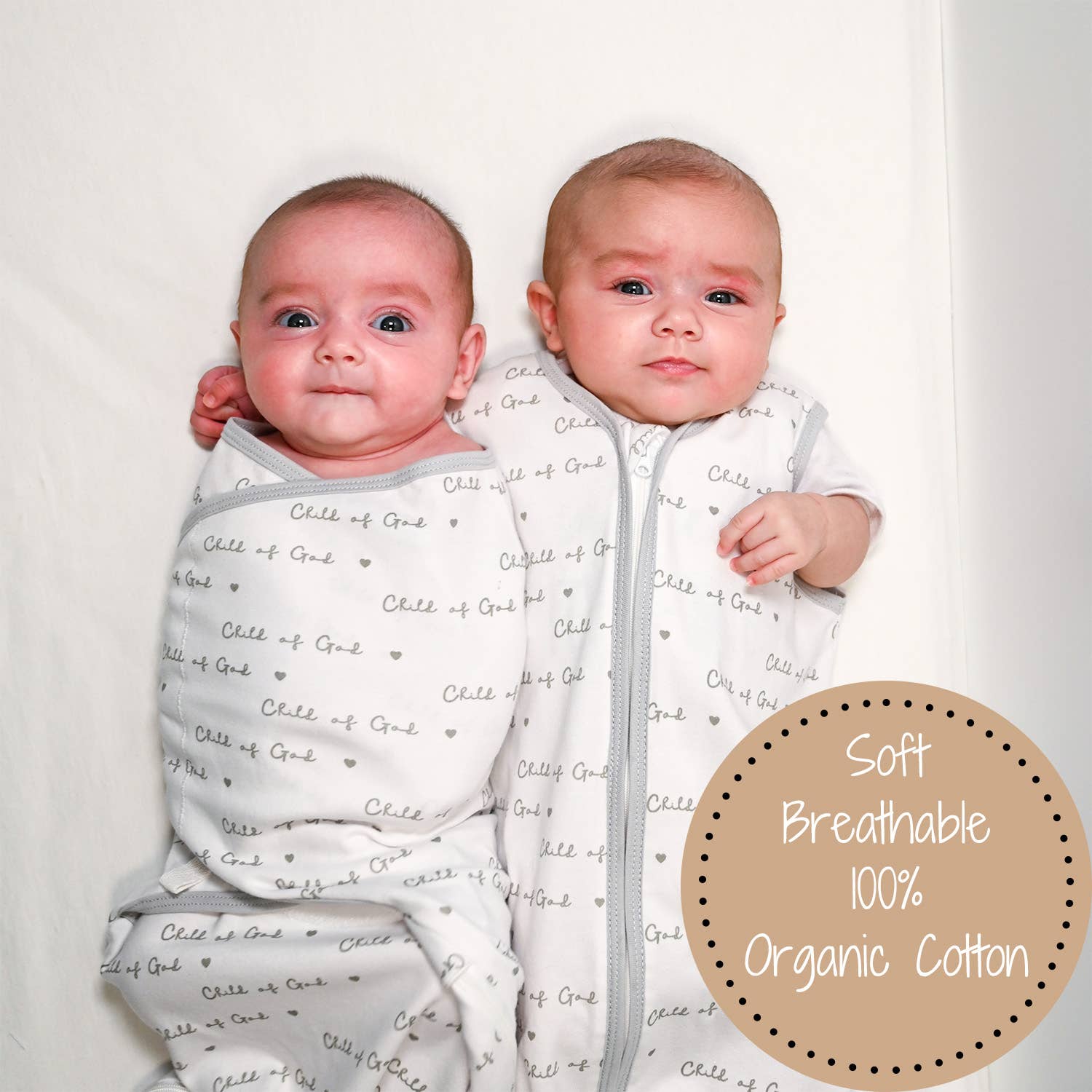 Child of God Baby Sleep Swaddle 100% Organic Cotton