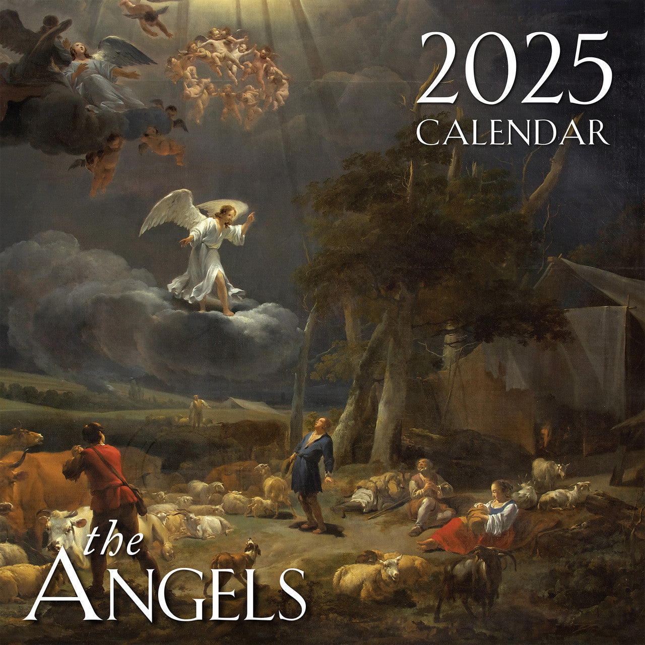 The Angels Catholic Wall Calendar 2025