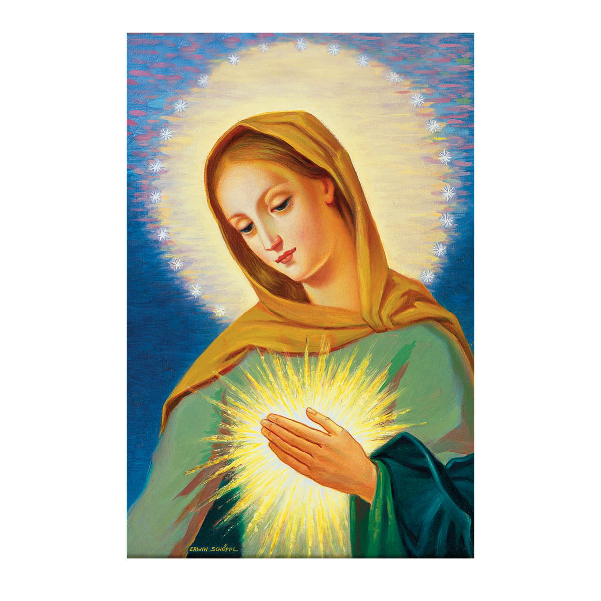 Flame of Love Unity Prayer Card