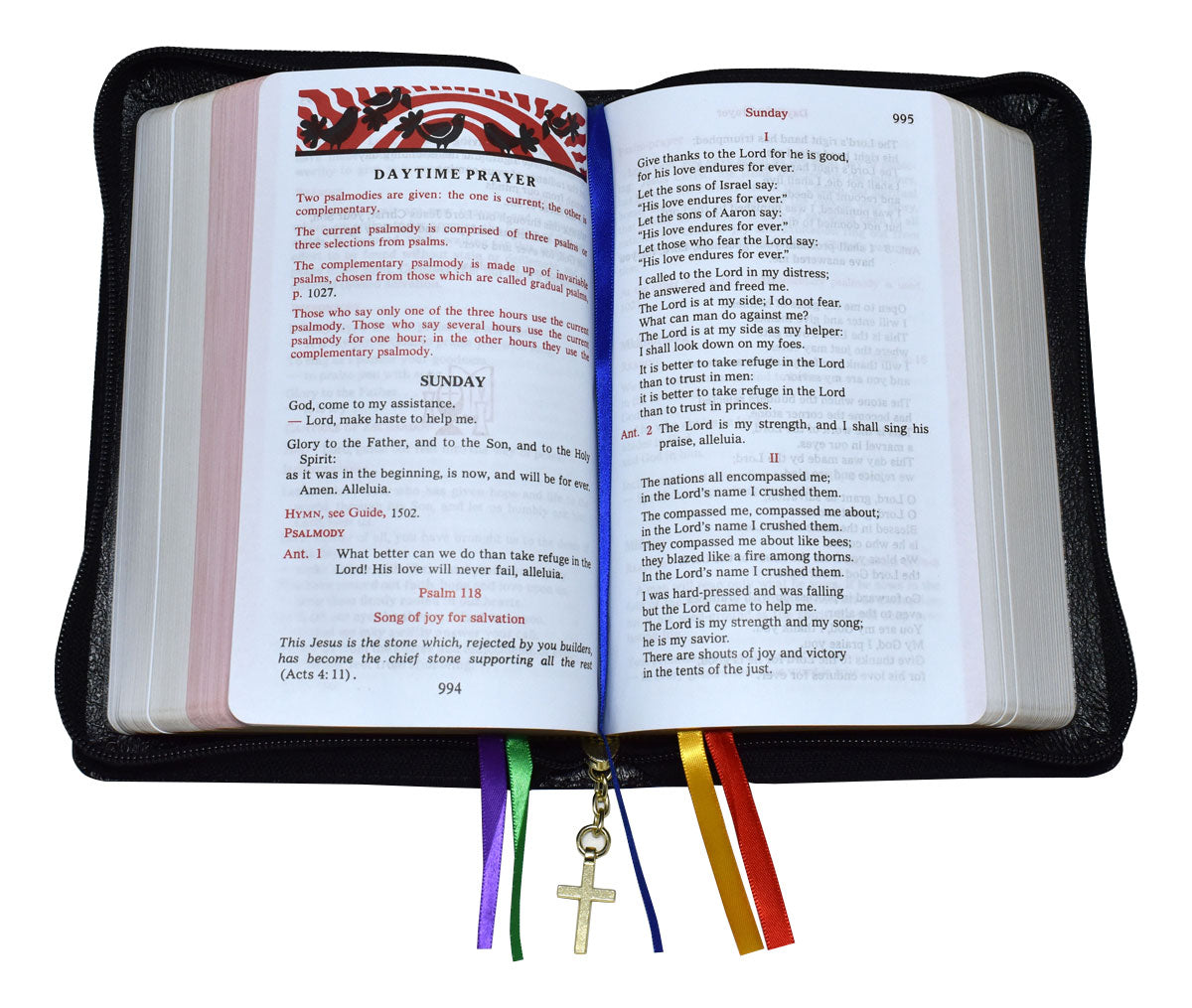 Christian Prayer - Black Leather