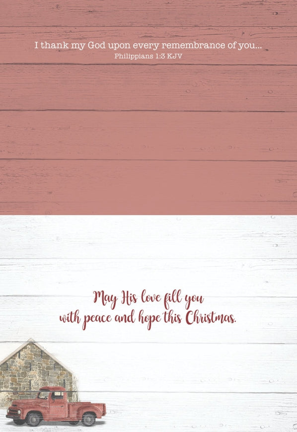 Shared Blessing Country Boxed Christmas Cards