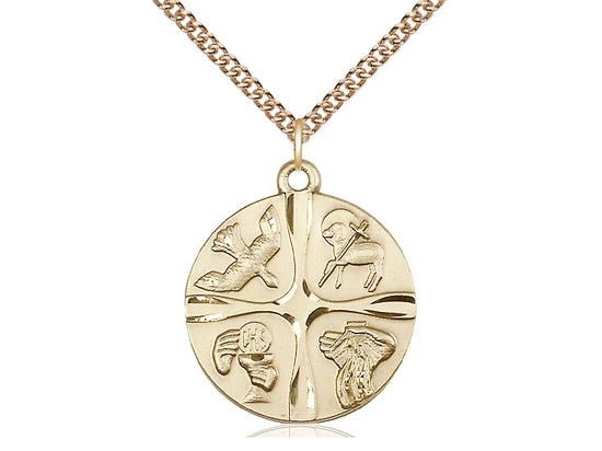 Christian Life Gold-filled Medal