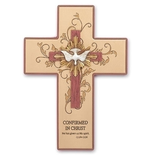 Confirmation Wall Cross 9"H