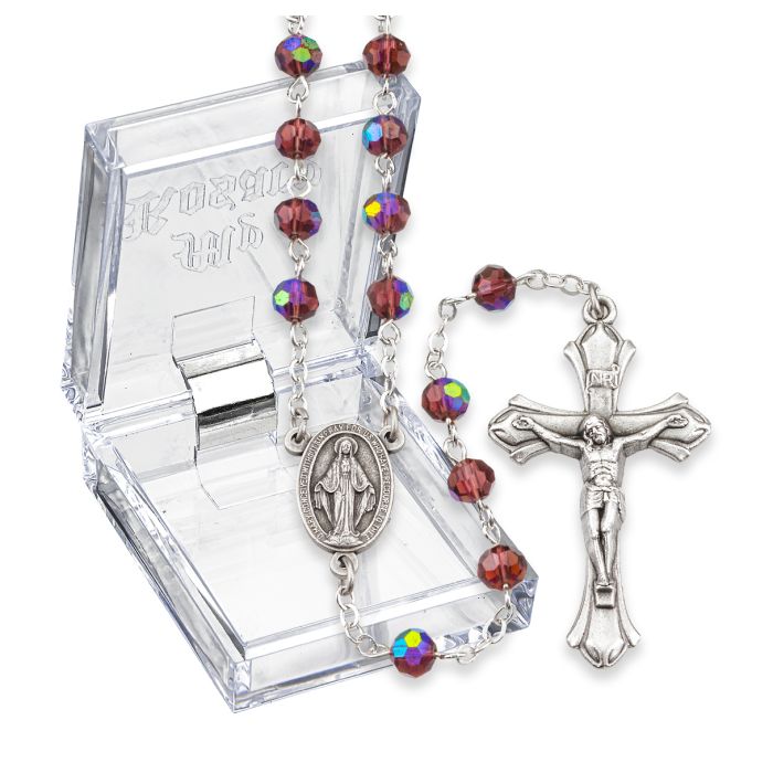 Birthstone February Amethyst Rosary