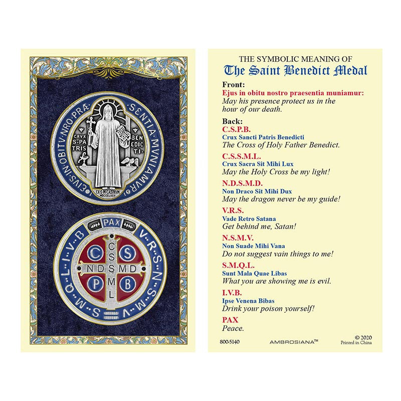 St. Benedict Medal Symbolic Meaning