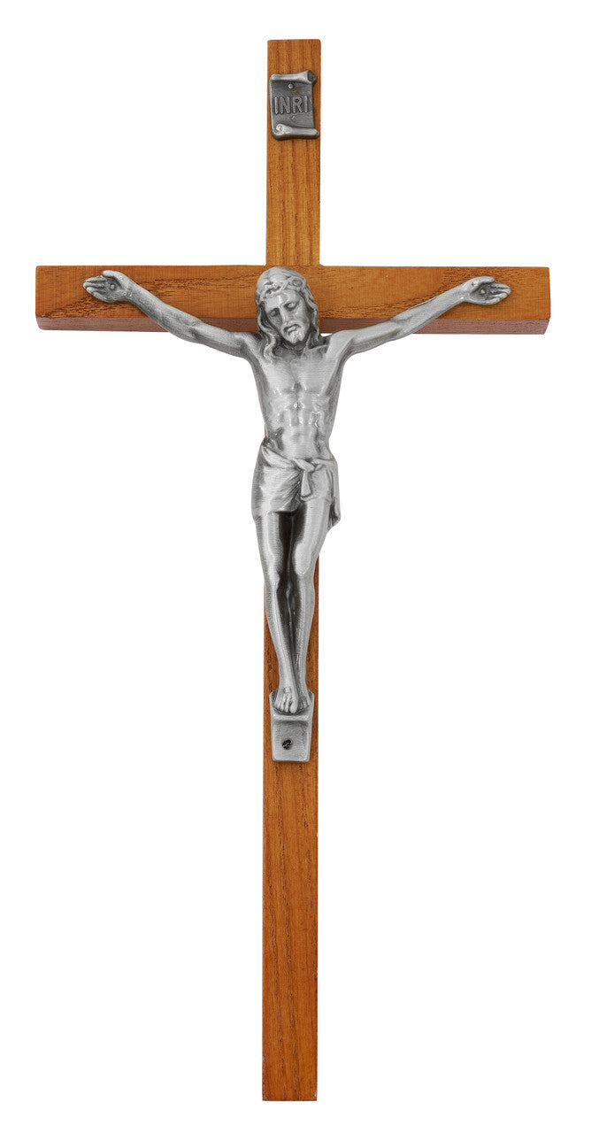 10" Walnut Crucifix