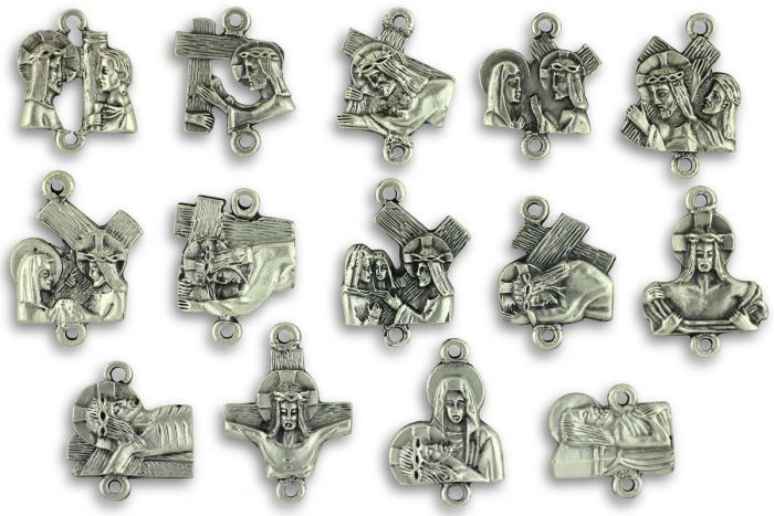 Stations of the Cross Medal Set