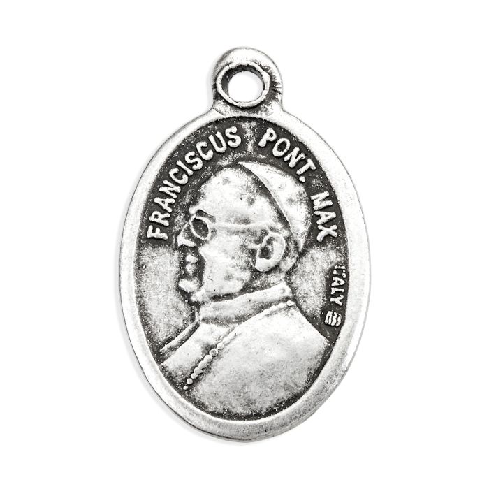 Pope Francis oxidized medal