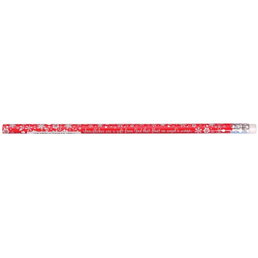 'Snowflakes Are A Gift From God' Pencil