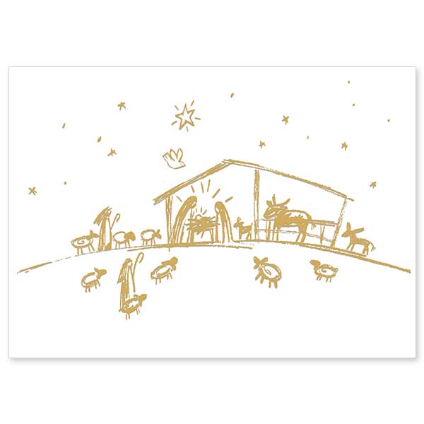 Gifts From Above Miracle of Christmas Card