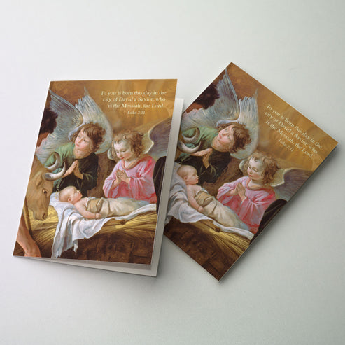 To You Is Born This Day in the City of David Miracle of Christmas Cards