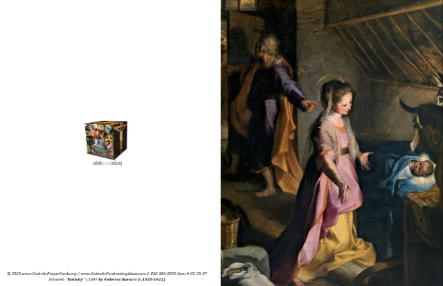 Luke 2:12 Christmas Card Set