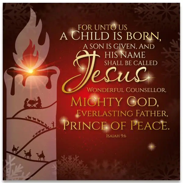 Christmas Cards Jesus, Prince of Peace