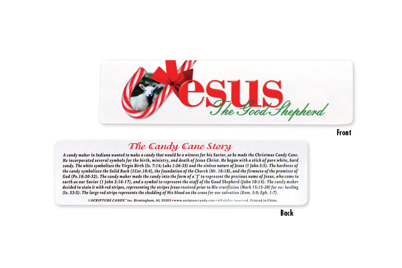Candy Cane Box (12 Canes & 12 Bookmarks)
