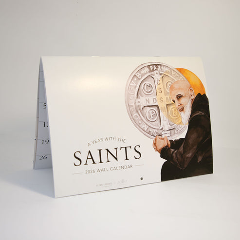 A Year with the Saints Wall  Calendar 2026
