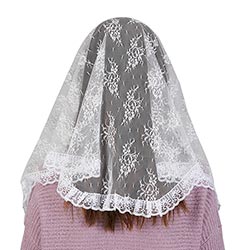 Chapel Veil With Tassels